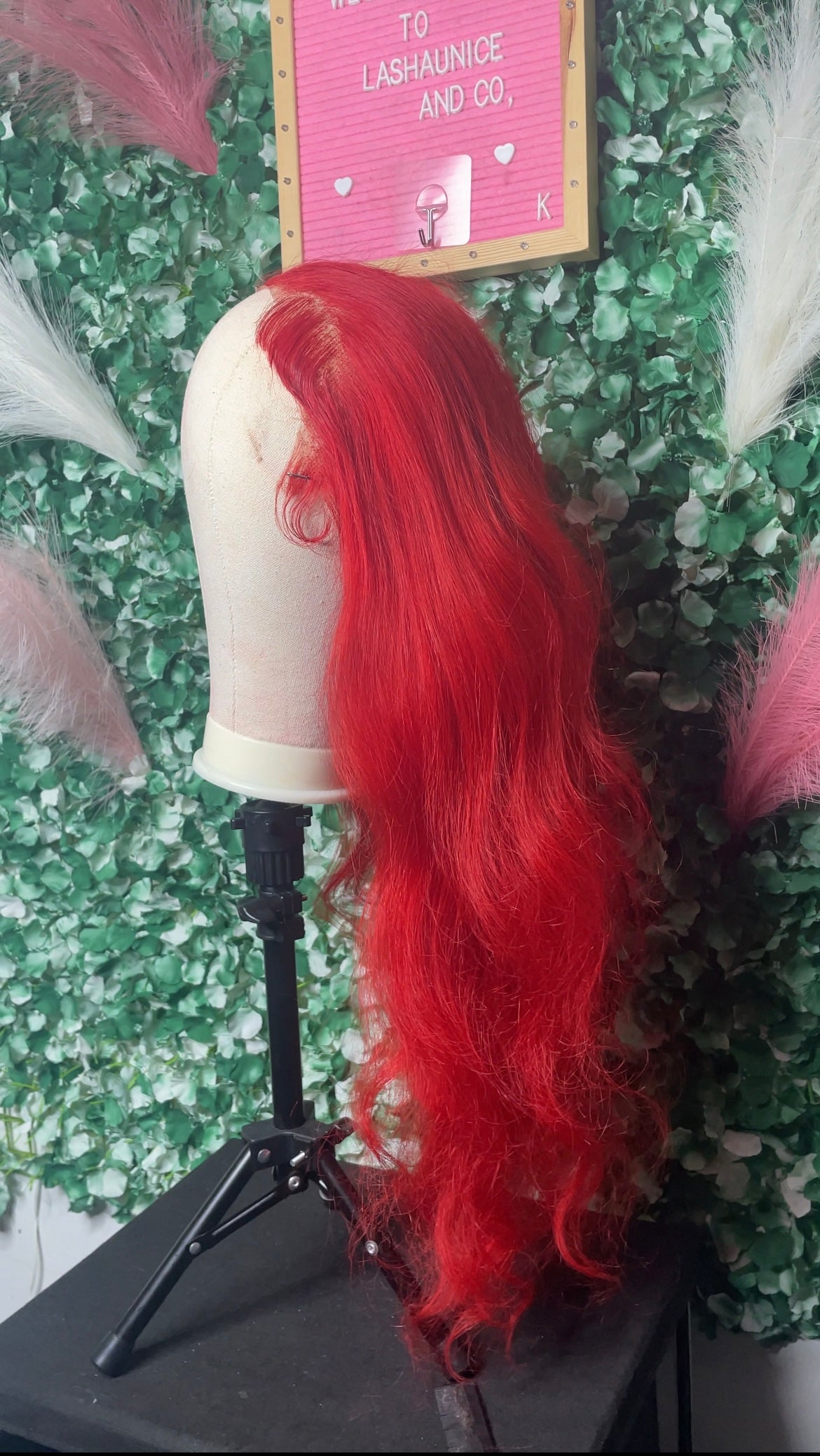 Cherry Red Wig