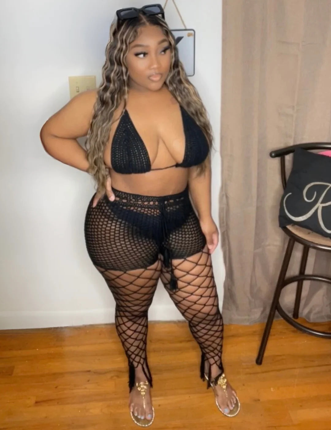 Beach Don’t Kill My Vibe Set (Black)