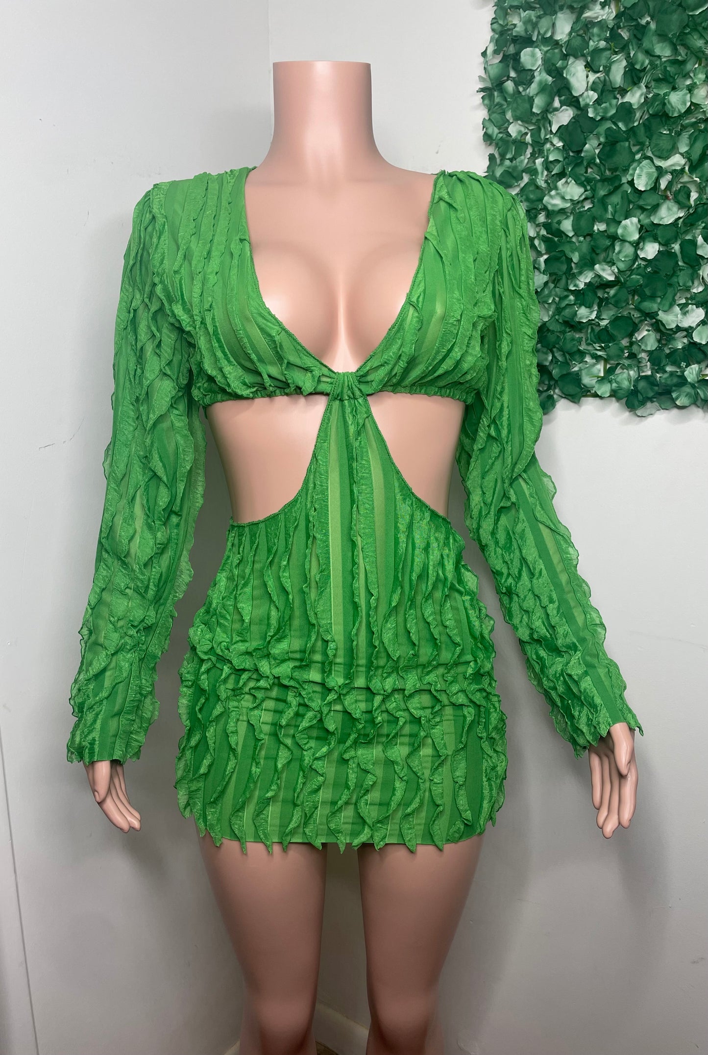 Trouble Maker Dress (Green)