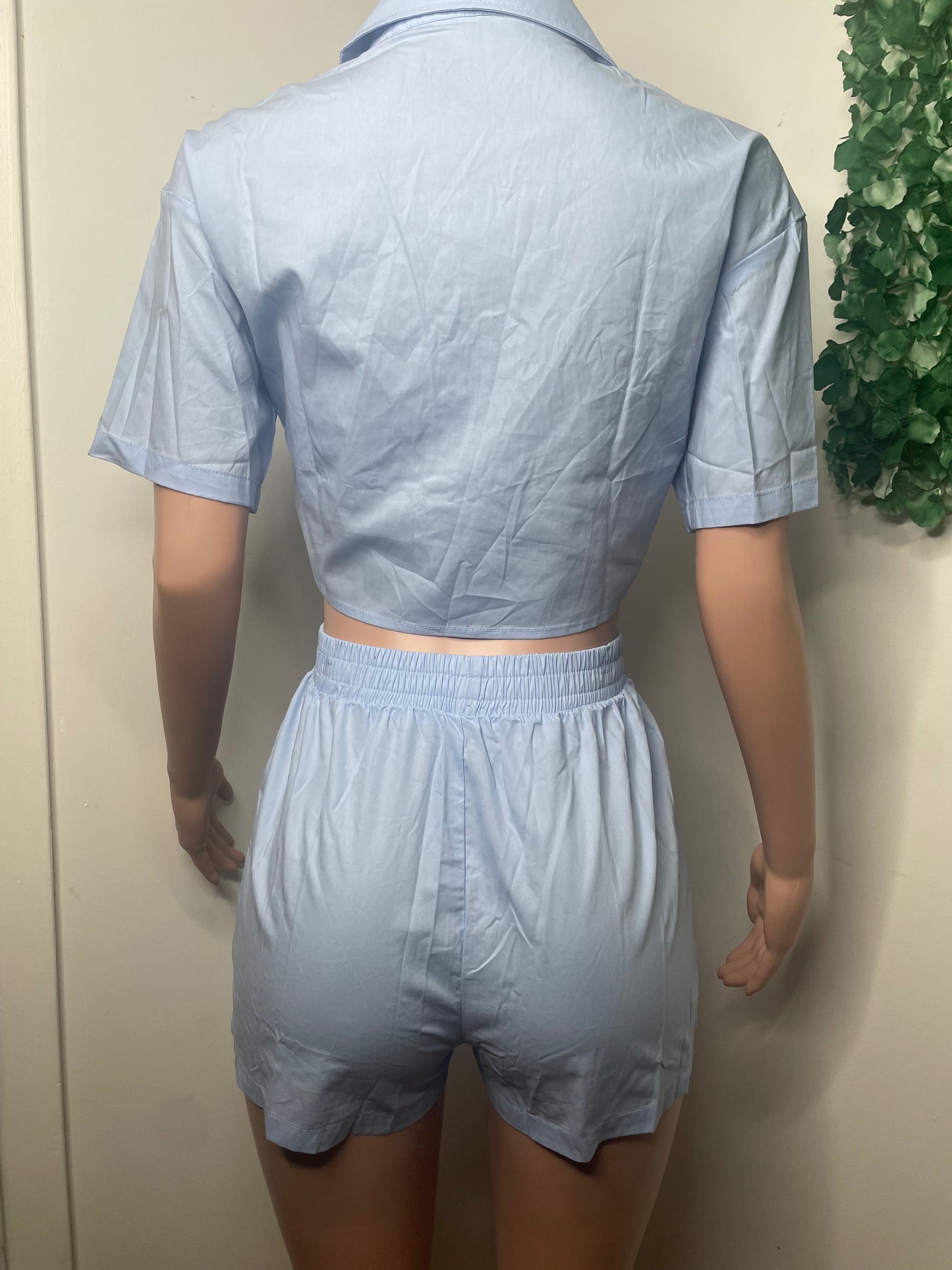 Spring Fling 2 Piece Set (Light Blue)