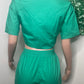 Spring Fling 2 Piece Set (Cyan Green)