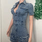 Miss Thing Jean Romper